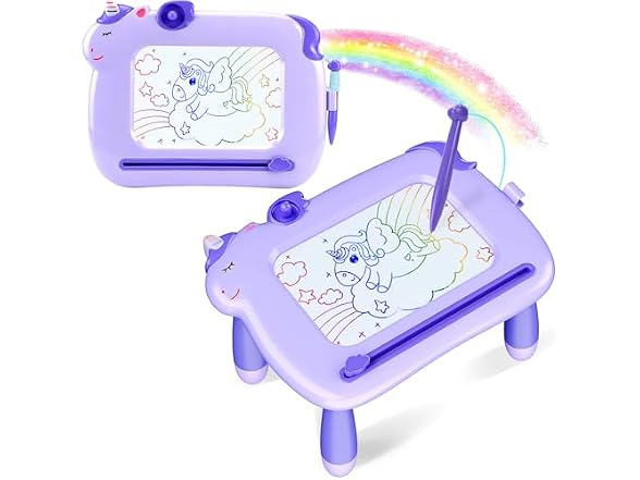 MEJCFARI Magnetic Drawing Board Purple