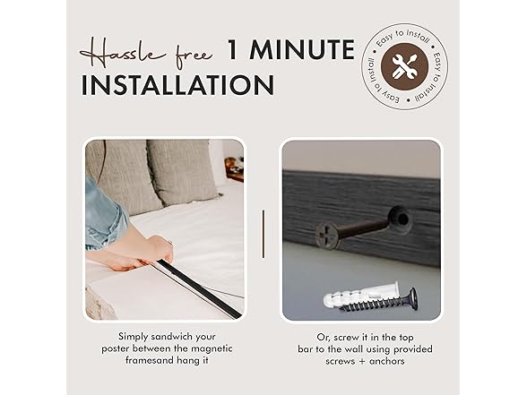 Travelization Magnetic Poster Hanger
