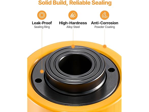 20ton 100mm Hollow Plunger Hydraulic Cylinder