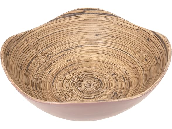 Boston International Bamboo 10" Bowl Serving Dish