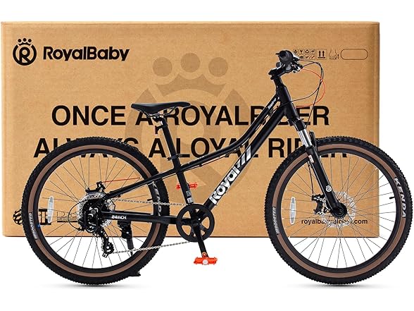 Royalbaby Kids Mountain Bike 24In 8 Speed