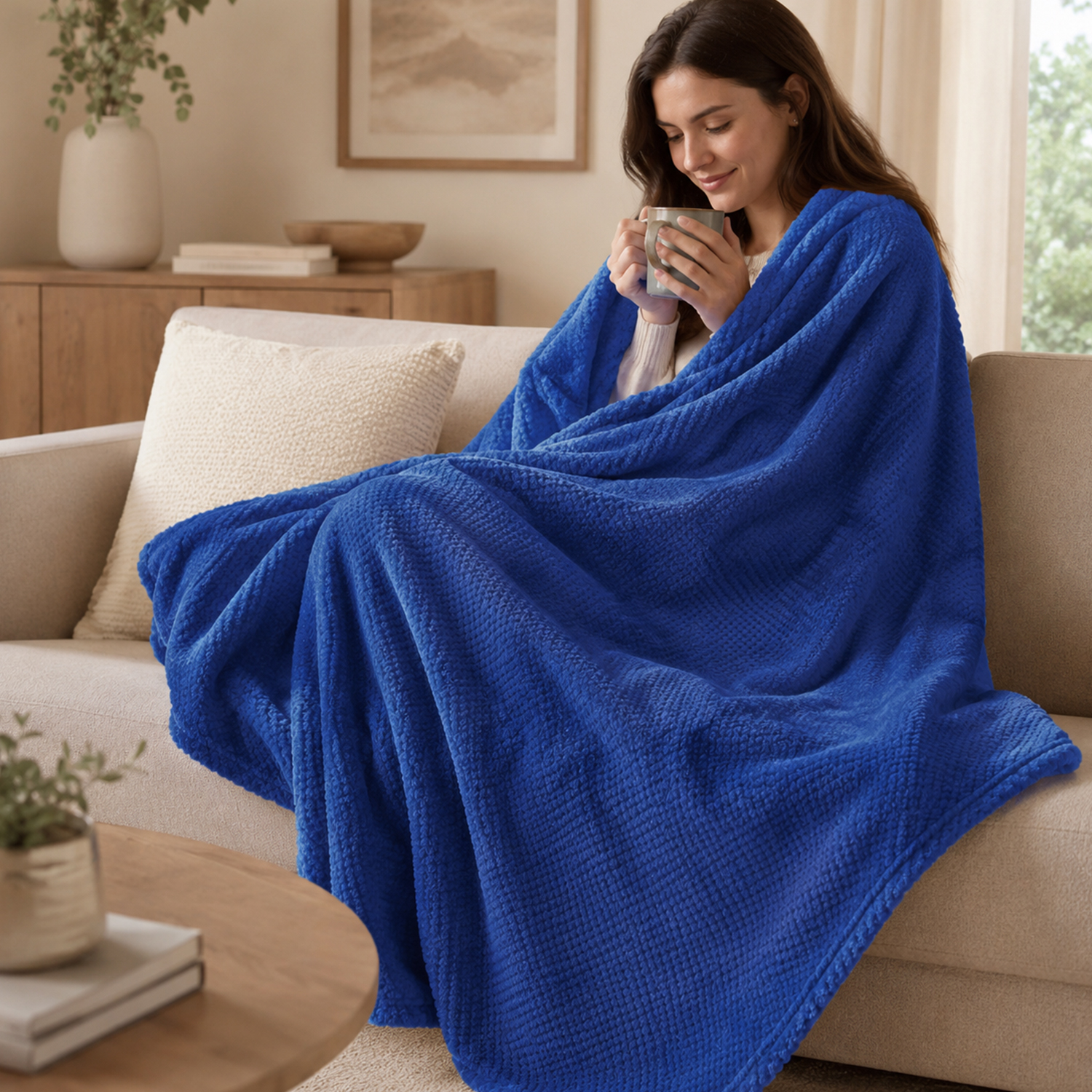 Luxury Home Popcorn Textured Blanket - Gallery 8
