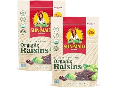 $10.99, Was $17.99, 38% Off! 2PK Sun-Maid Organic California Sun-Dried Raisins dealfomo