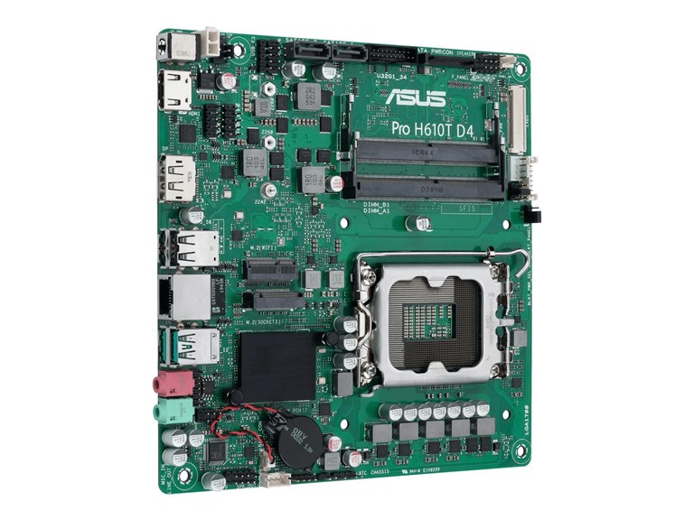 ASUS H610T D4-CSM Mini-ITX Board