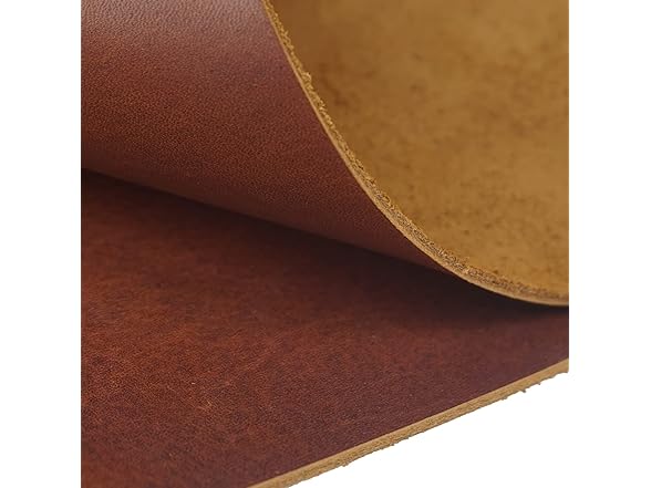 5-6oz Brown Tooling Leather Full Grain Cowhide Leather