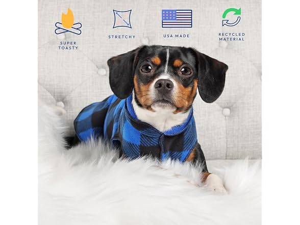 Goldpaw Duluth Double Fleece Dog Sweater Ves