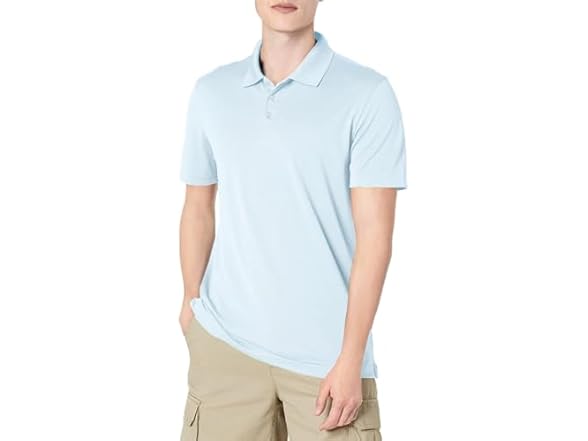Amazon Essentials Men's Golf Polo Shirt