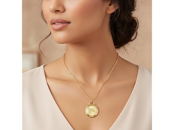 Jessica Simpson Pendant Necklace Watch