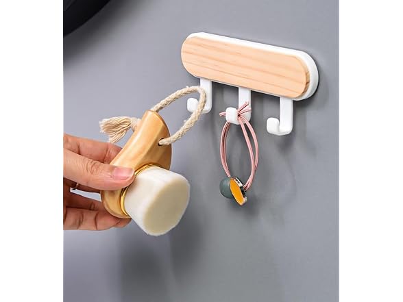 White Coat Hook to Single Towel/Robe Clothes,Hook