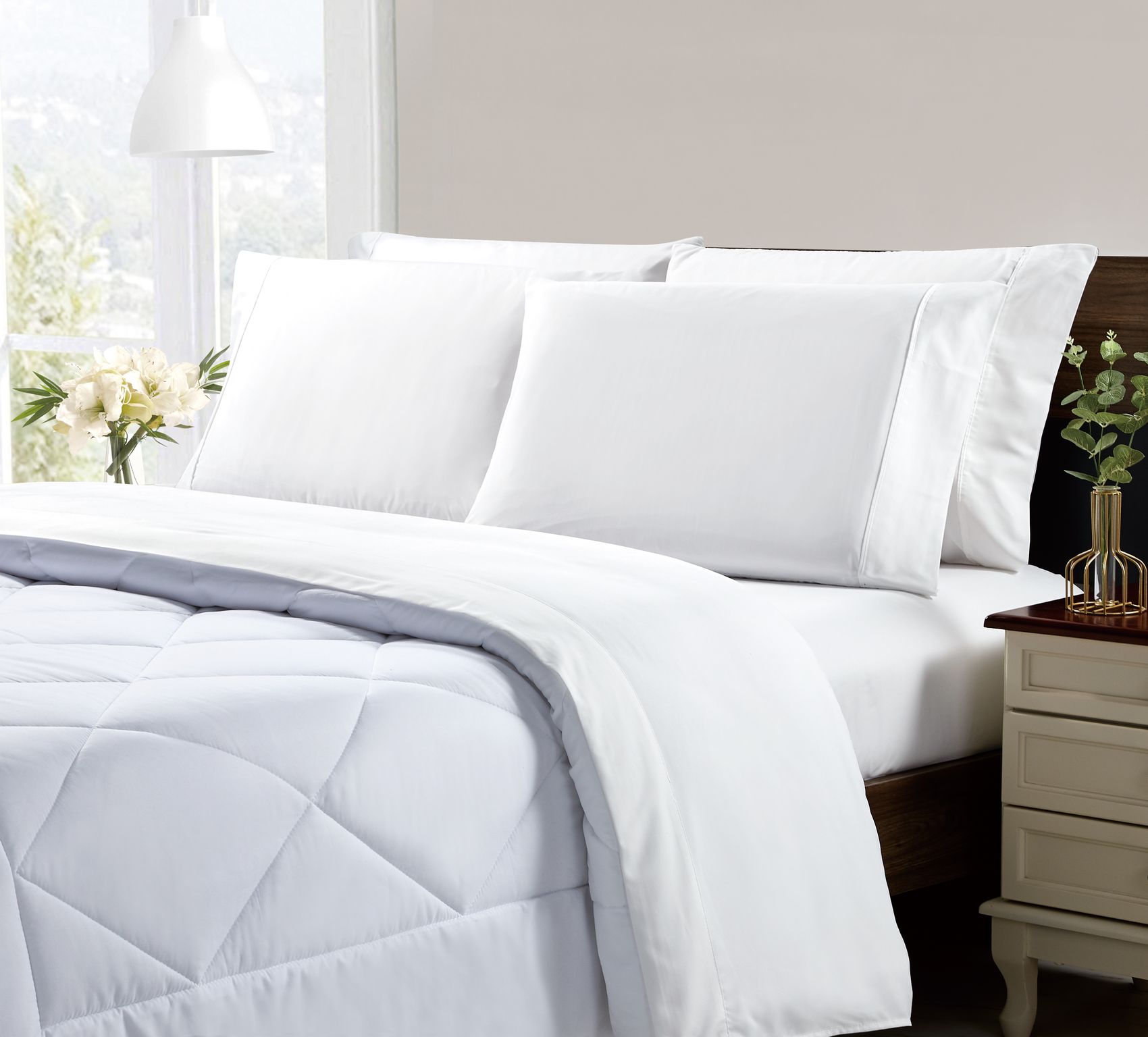 Cool Max 6-Piece Ultra-Soft Sheet Set - Gallery 38