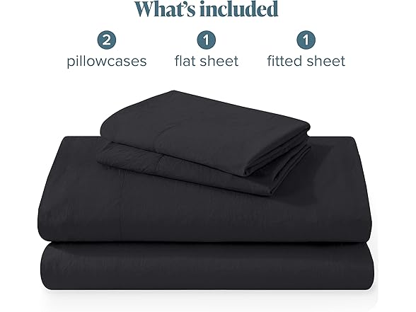 Bare Home Sandwashed Microfiber Sheet Sets