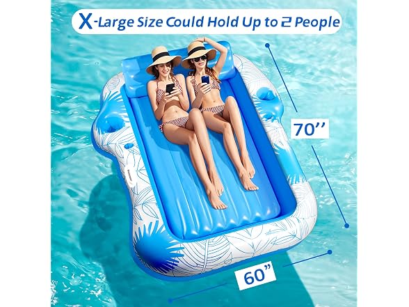 JIANYHW Inflatable Float lounge