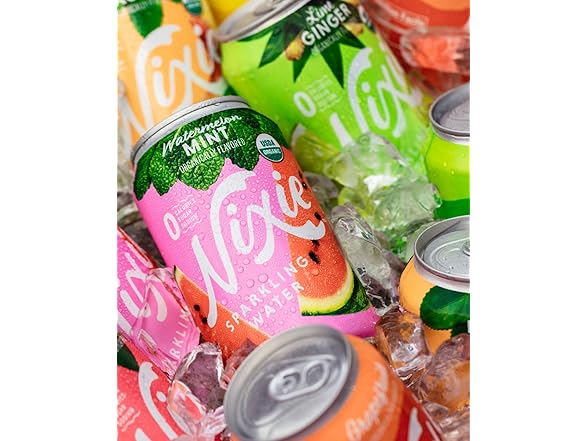 Nixie Sparkling Water, Watermelon Mint