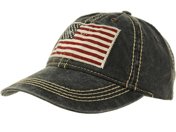 Epoch Men (OS) Cotton USA Flag Low Profile