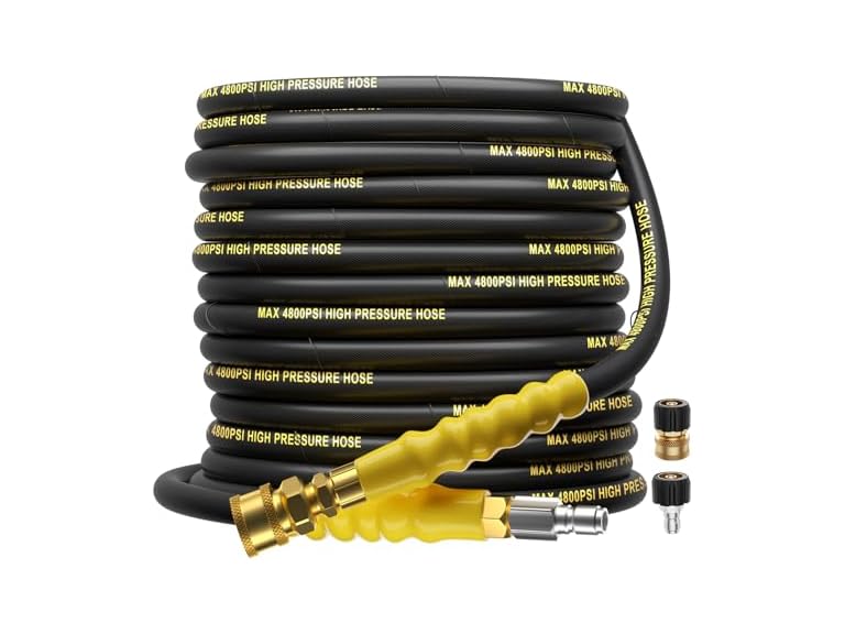Pressure Washer Hose 4800PSI Choose Size - Gallery 11