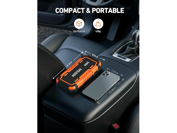 AstroAI P10 5000A Jump Starter Orange