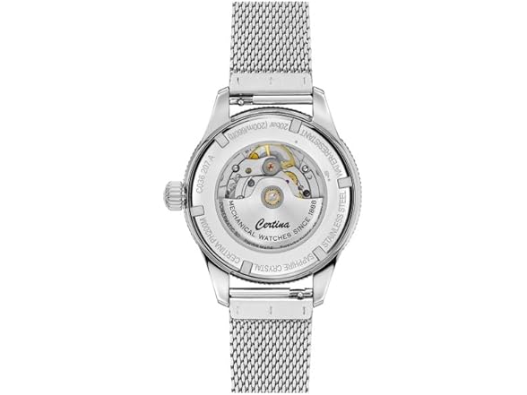 Certina Women DS Heritage Diamonds Brown Watch