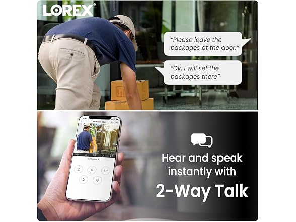 Lorex 2K Wi-Fi Smart Lightbulb Camera