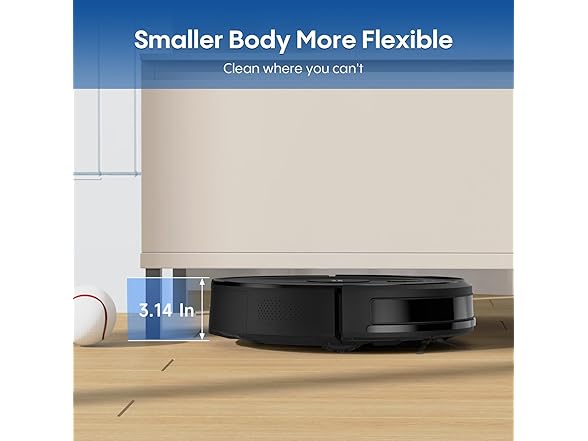 AZQQ 2 in 1 Robot Vacuum and Mop