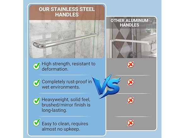 Double Sliding Shower Door