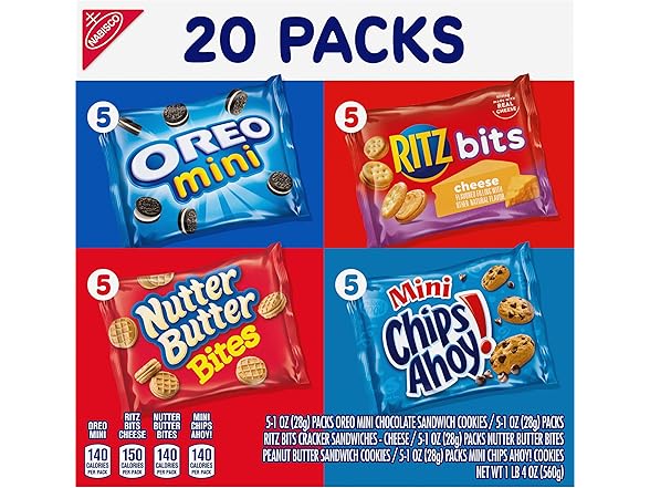 Nabisco Classic Mix 20pk