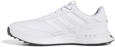 adidas Men's S2G Spikeless 24 Golf Shoes, Footwear White/Core Black, 11.5