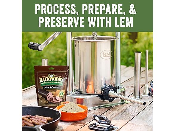 LEM Products Backwoods Bratwurst Seasoning