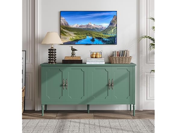 Garvee 59" Sideboard Cabinet, Green