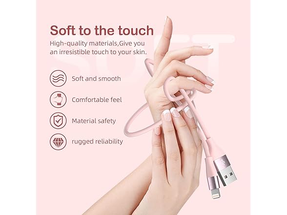 MenoSupp iPhone Charger cord