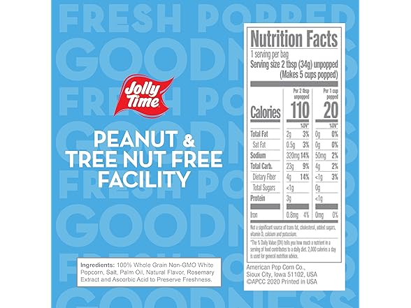 JOLLY TIME Mini Popcorn, 30ct