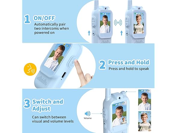 Video Walkie Talkies for Kids