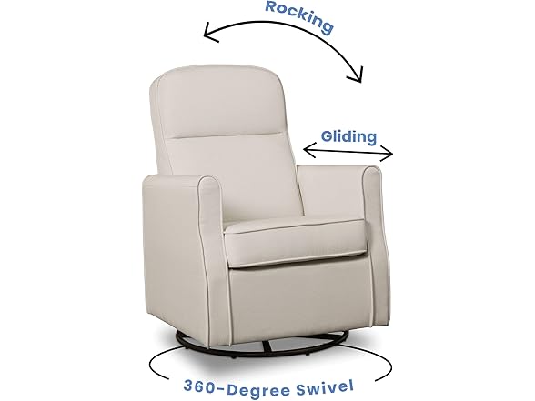 Delta Nursery Glider Swivel Rocker Chair