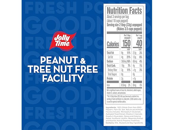 Jolly Time T Big Cheez Cheddar Cheese Popcorn