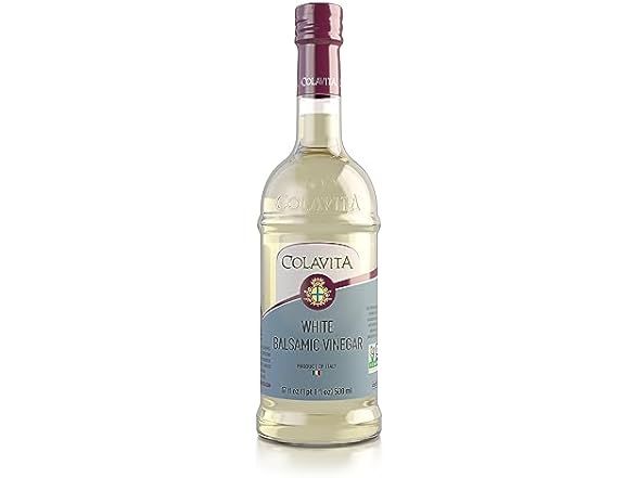 Colavita White Balsamic Vinegar, 17 Fl Oz (Pack of 6)