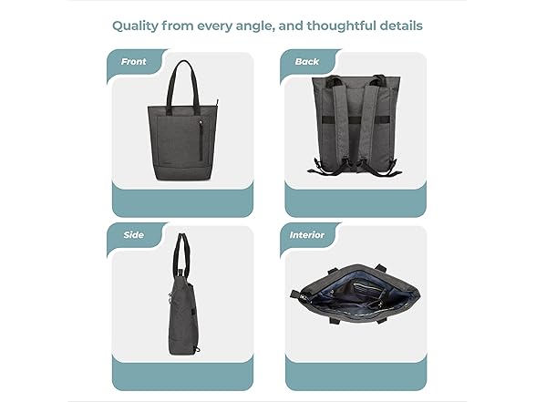 Travelon Anti Theft Urban Convertible Backpack/Tote