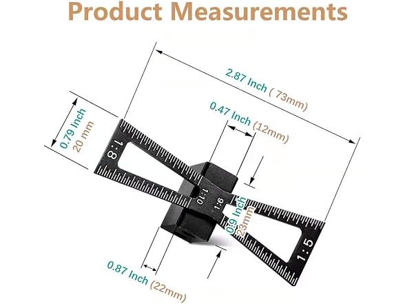 Newkiton AAP-Tool-384 (2 Pack) Dovetail Marker Guide