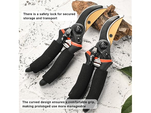 Karlak GAR-56 (2 Pack) Pruning Shears Steel