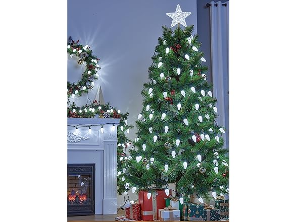 Brightown C9 LED Christmas Lights Outdoor, 68 Feet 100 LED