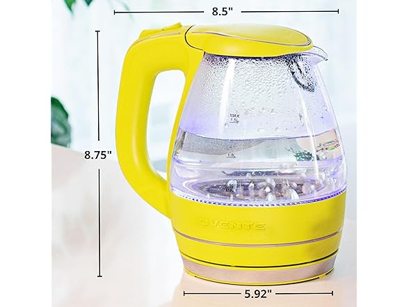 OVENTE Glass Kettle 1.5L Green