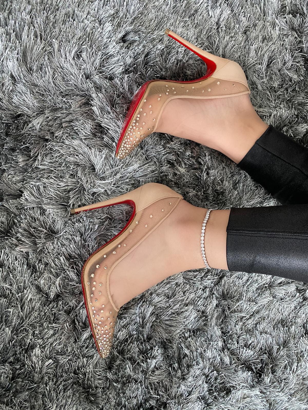 Adjustable Crystal Anklet - Gallery 4