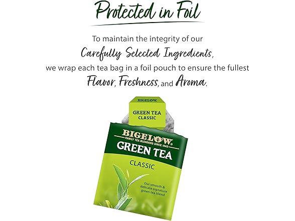 Bigelow Tea Bigelow Tea Classic Green Tea, Caffeinat