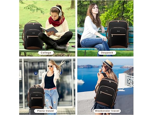 LOVEVOOK 17 Inch Large Travel Backpack