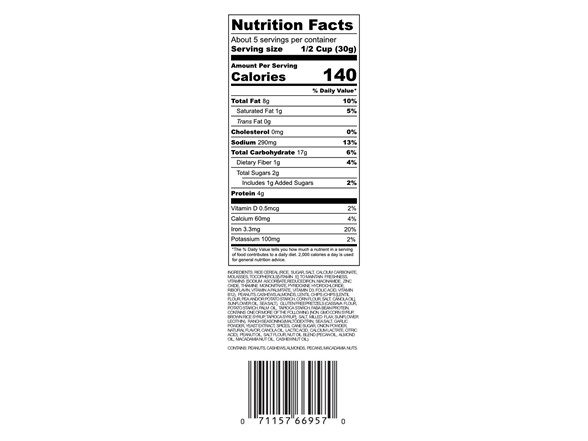 (6pk) Fry Daddy Gluten-free Party Mix - Your Choice