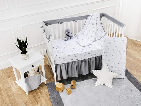 American Baby Company Crib Sheet, Stars