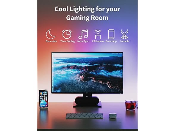COB RGB LED Strip Lights