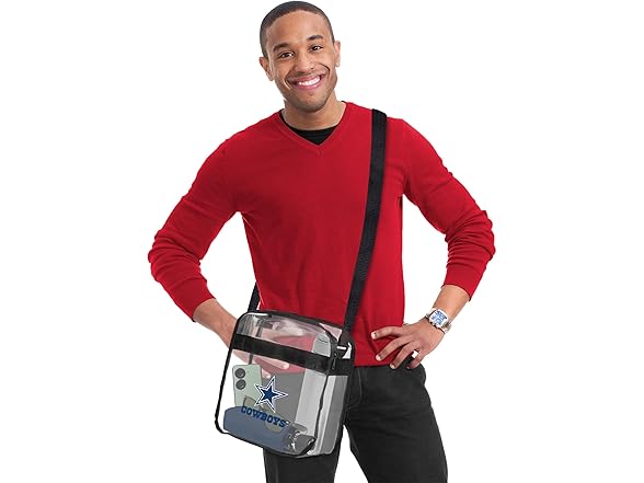 NFL 49ers Clear Crossbody