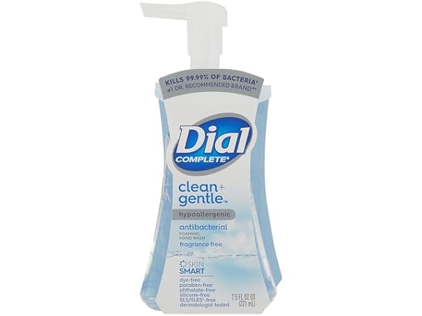 $5.99, Was $9.629, 37% Off! Dial Clean & Gentle Foam Soap 7.5oz dealfomo