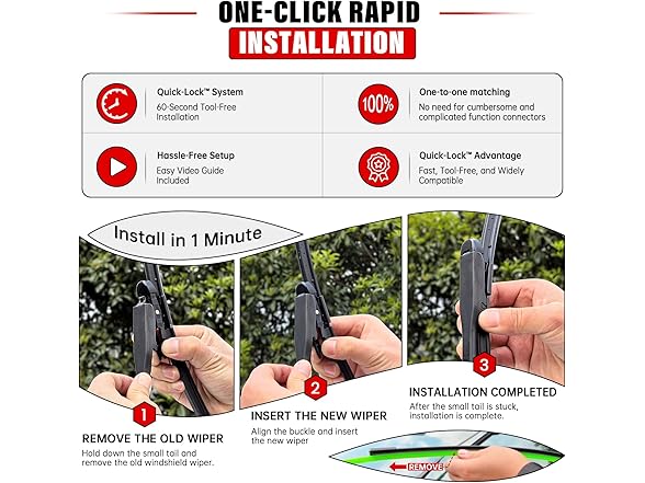 Windshield Wiper Blades Replacement for GMC Acadia