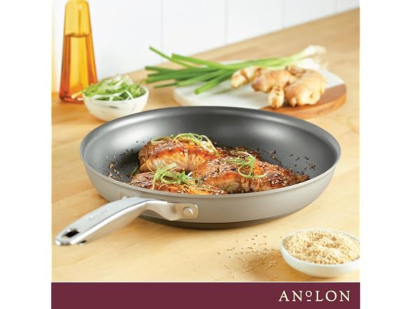 Anolon Nonstick Frying Pan/Skillet, 12 Inch