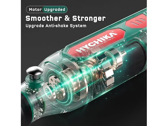 HYCHIKA Mini Cordless Rotary Tool Kit - 89PCS
